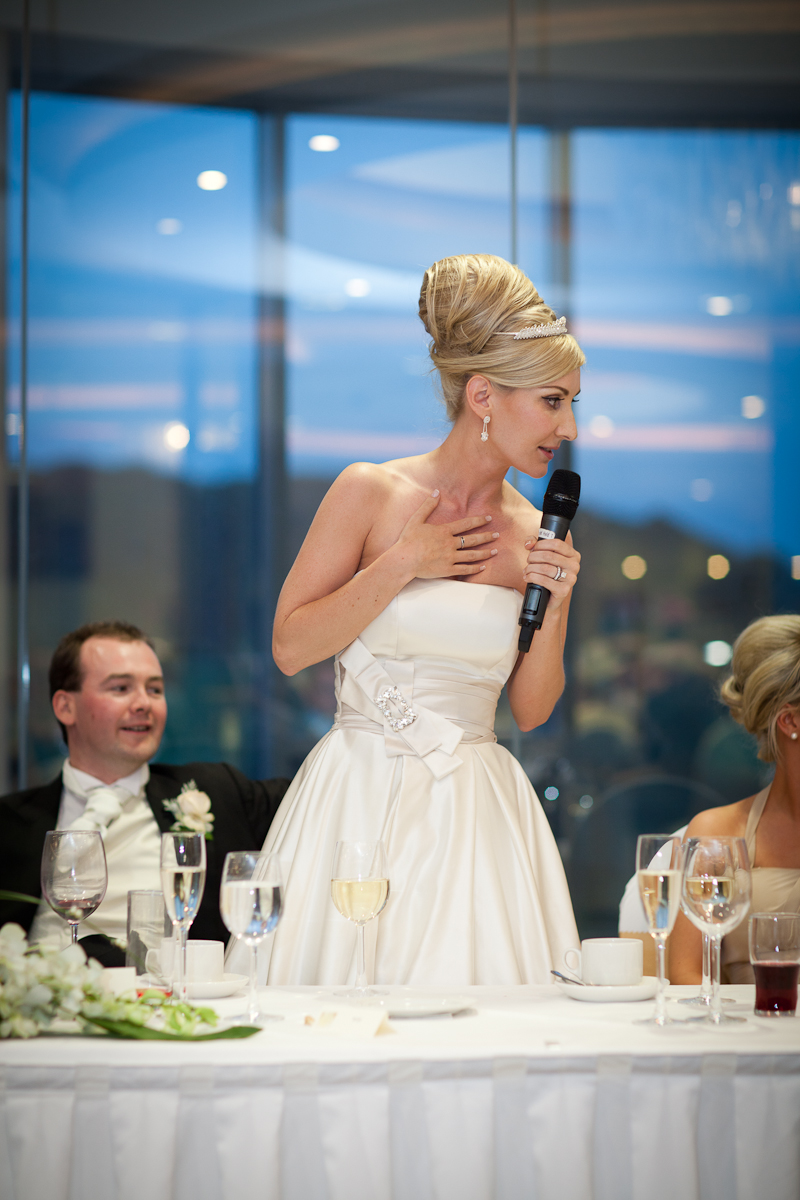 bride wedding speech